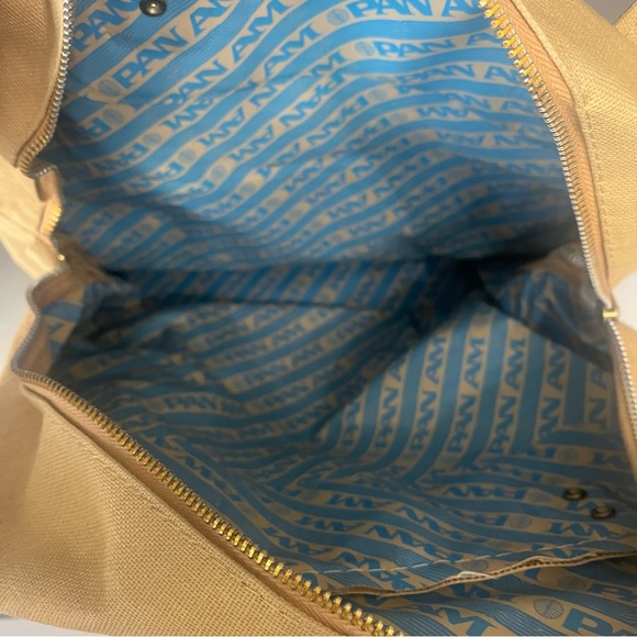 Vintage Retro Pan Am Airplane/Airline Tote Travel Bag (No Shoulder Strap) - Picture 4 of 8